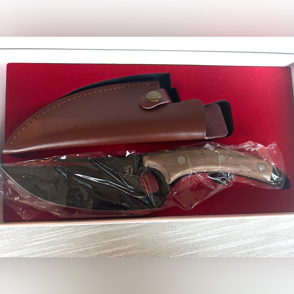 High Carbon Stainless Steel Cooking Knife 4.0mm Blade Thickness-In Gift Box.